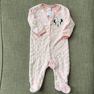 Disney Baby Minnie footed Sleeper
